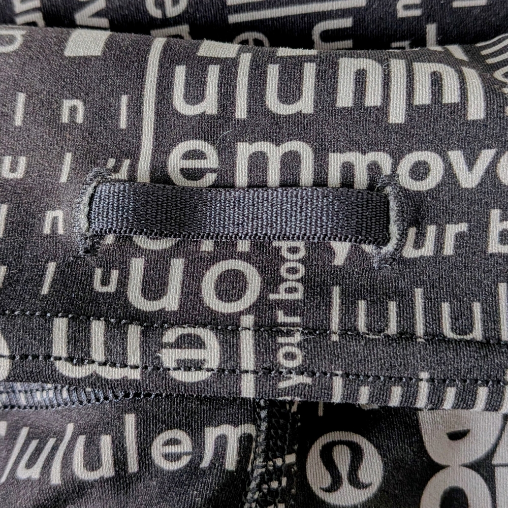 Lululemon Wunder Train Contour Fit HR Tight 25" Ombre Black Multi Leggings #220 - Picture 6 of 8